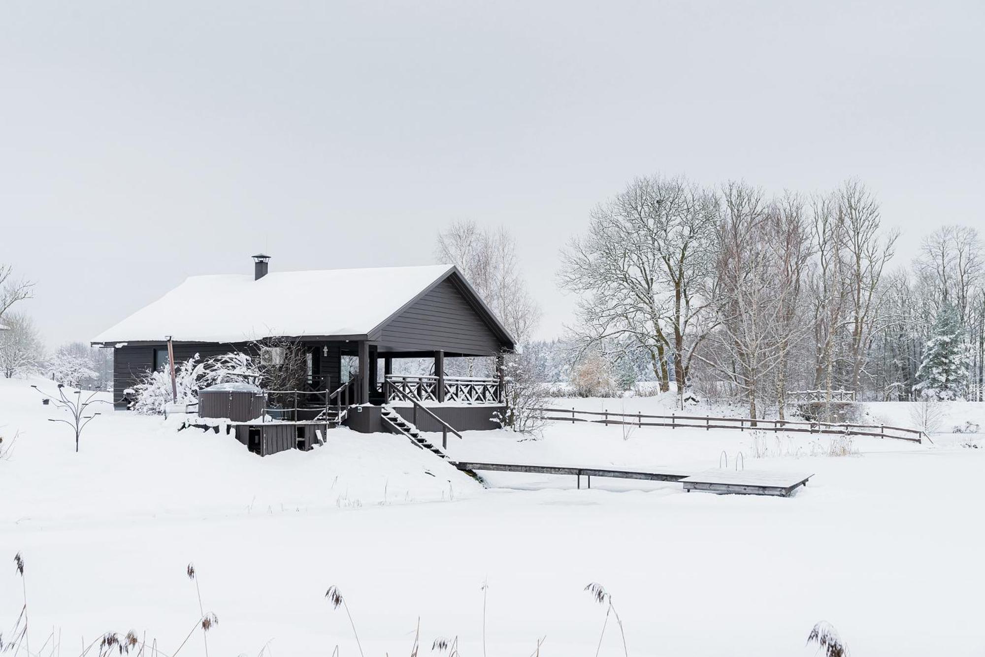 Holiday House "Bruklenes" Talsi Exterior foto