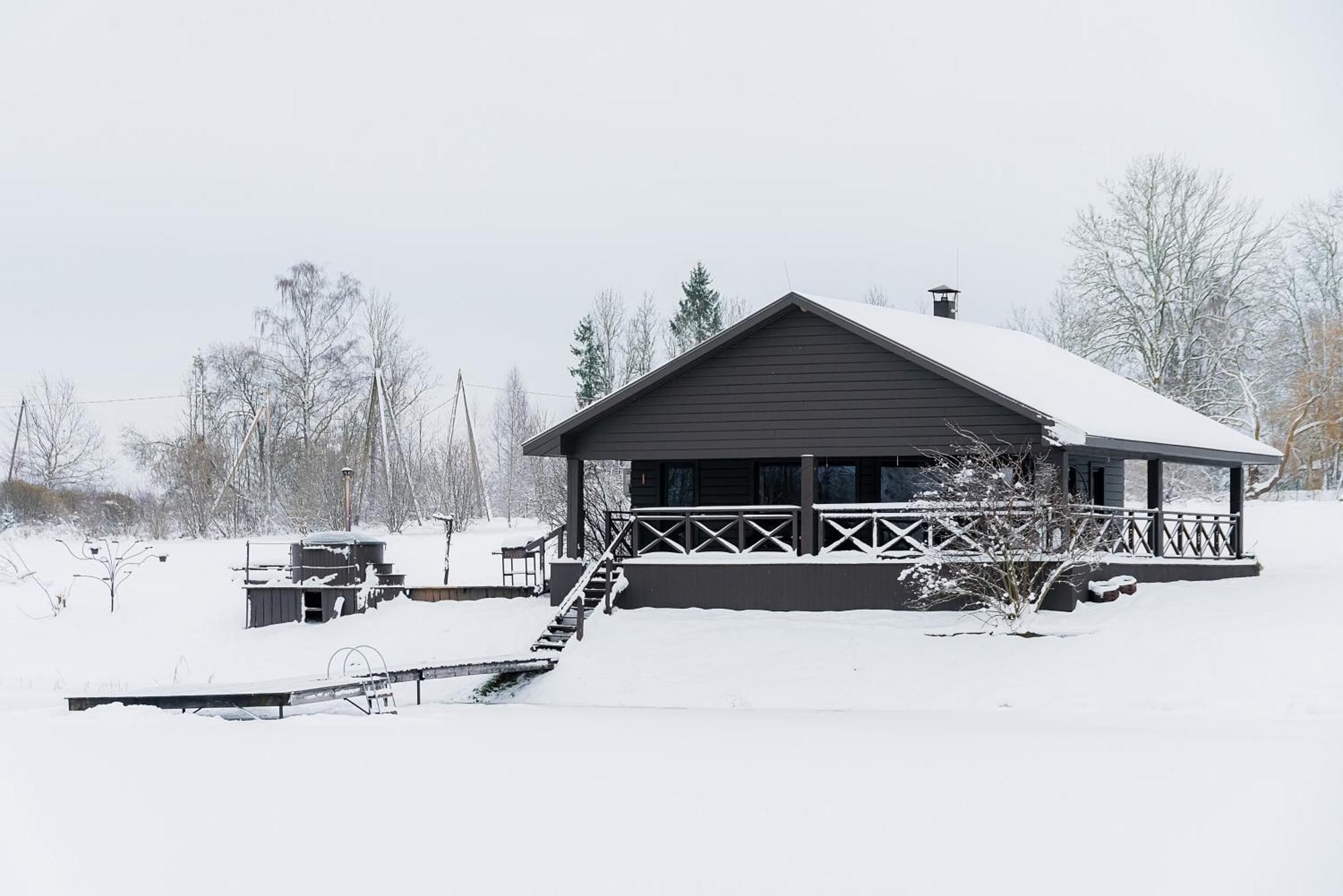 Holiday House "Bruklenes" Talsi Exterior foto